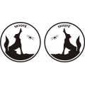 Skyote Aircraft Decal/Sticker 8''h x 8''w!